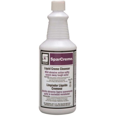 SPARTAN CHEMICAL CO. SparCreme 1 Quart Lime Scent Restroom Cleaner 732003